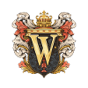W Letter Logo Crown
