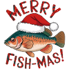 Festive Fish Christmas Design