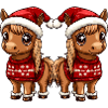 Horse Christmas Team