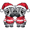 Zebra Weihnachten Team