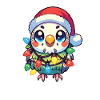 Fée de Noël Perruche