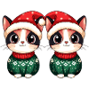 Cat Christmas Team