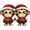 Monkey Christmas Team
