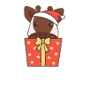 Okapi Christmas Gift Winter Animals