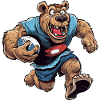 Bears Rugby Player