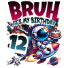 Astronaute 12e anniversaire Espace