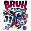 Astronaute 11e anniversaire Espace