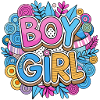 Boys and Girls Friendship Design
