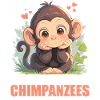 Chimpanzee Schimpansen Schimpanse