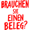 Avez-vous besoin d’un reçu ? -rouge