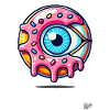 Monster Eye Donut