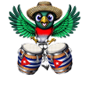 Cuba Trogon Bird Drum