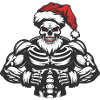 Christmas Skull