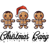 Christmas Gang Gingerbread Man