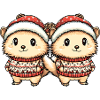 Hedgehog Christmas Team