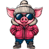 Hiver cochon