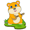Hamster, Musiker, Gitarr, Musik
