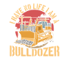 Bulldozer Planierraupe
