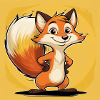 Cute Cartoon Fox