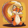 Cute Cartoon Fox