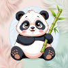 Cartoon panda