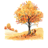Herbst Eichhörnchen Écureuil d’automne