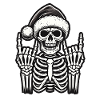 Christmas Skull Rock Music