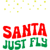 Santa Just Fly Christmas