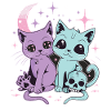 Kawaii Chat Pastel Goth Diabolique