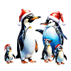Pingouins mignons