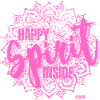 Happy Spirit Inside pink