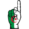 Drapeau numéro 1 de l’Algérie