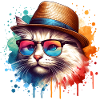 Chat drôle de chats
