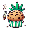 Chill Muffin with Leaf Joint