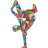 Breakdance Tanz Breakdancer Breakdancer Jungen