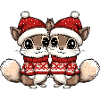 Équipe de Noël Squirrel