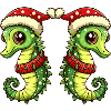 L’équipe de Noël de l’hippocamp