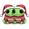 Frog Christmas Team