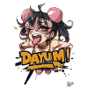 Dayum cartoon girl, damn it!