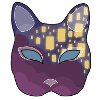 Lantern Neko Mask