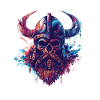 Viking Skull