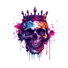 King Skull Crown Royal