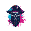Pirate Skull Captain