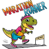 T-Rex Marathon Runner