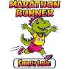 T-Rex Marathon Runner