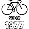 Since 1977 black !!