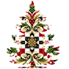 Christmas tree with ornaments