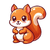 Kawaii Squirrel