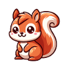 Little Cute Squirrel