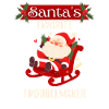 Père Noël en traîneau